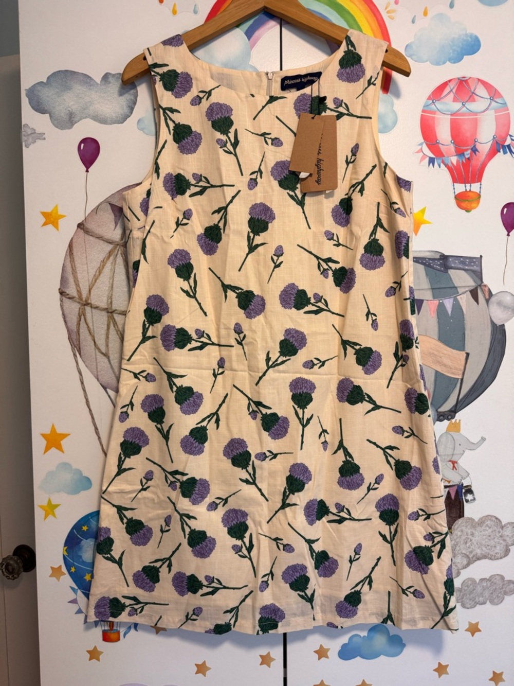 Princess Highway thistle print dress nwt small